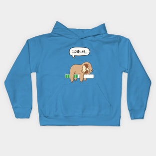 Sloading - Sleeping Sloth Kids Hoodie